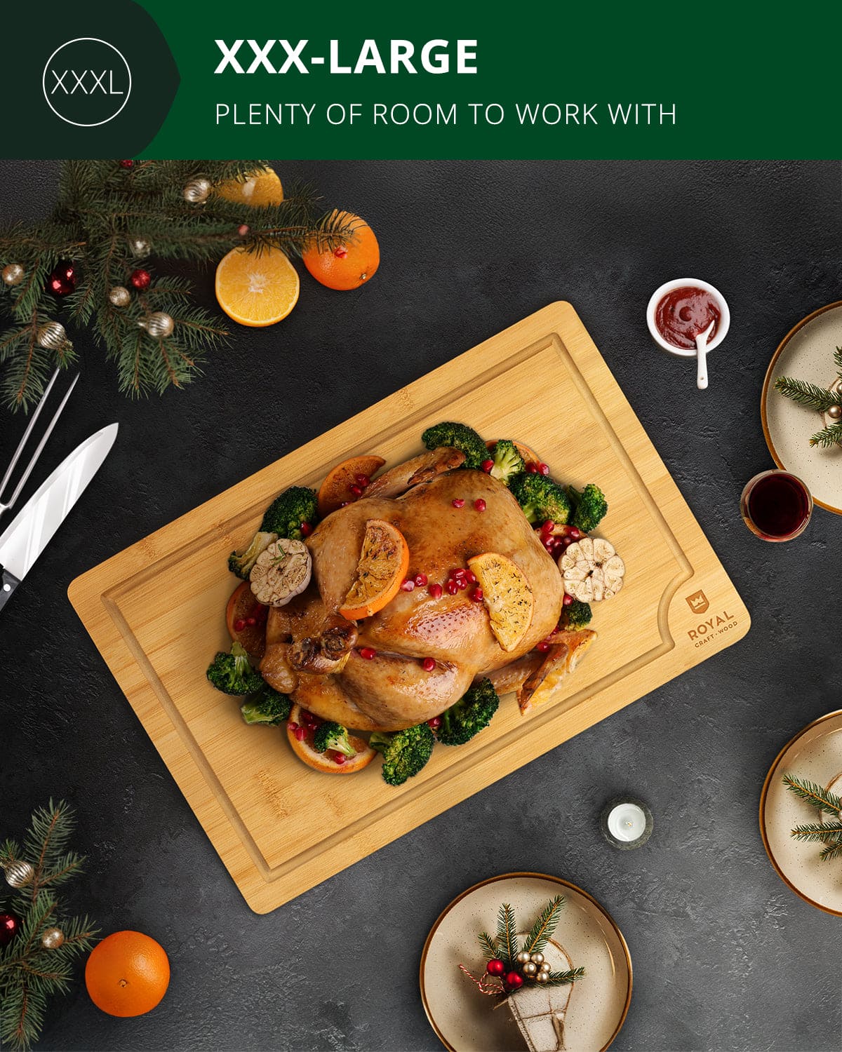 Cutting Board 3XL, 24” x 18”