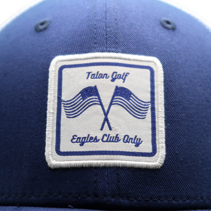 American Navy/White Mesh Trucker Golf Hats