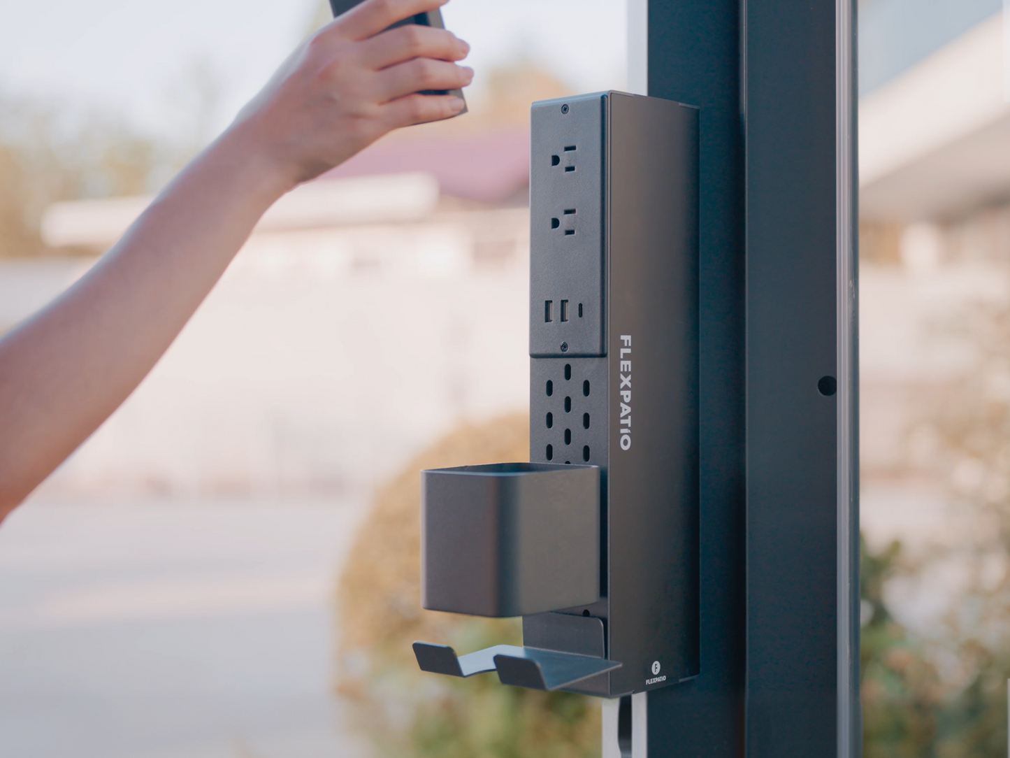 Post Power Outlet for FlexPatio Pergolas - Gen 2