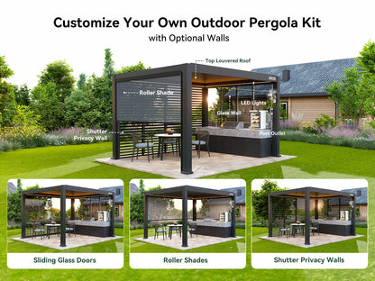 FlexPatio POWER+ and POWER+ PRO Motorized Pergolas