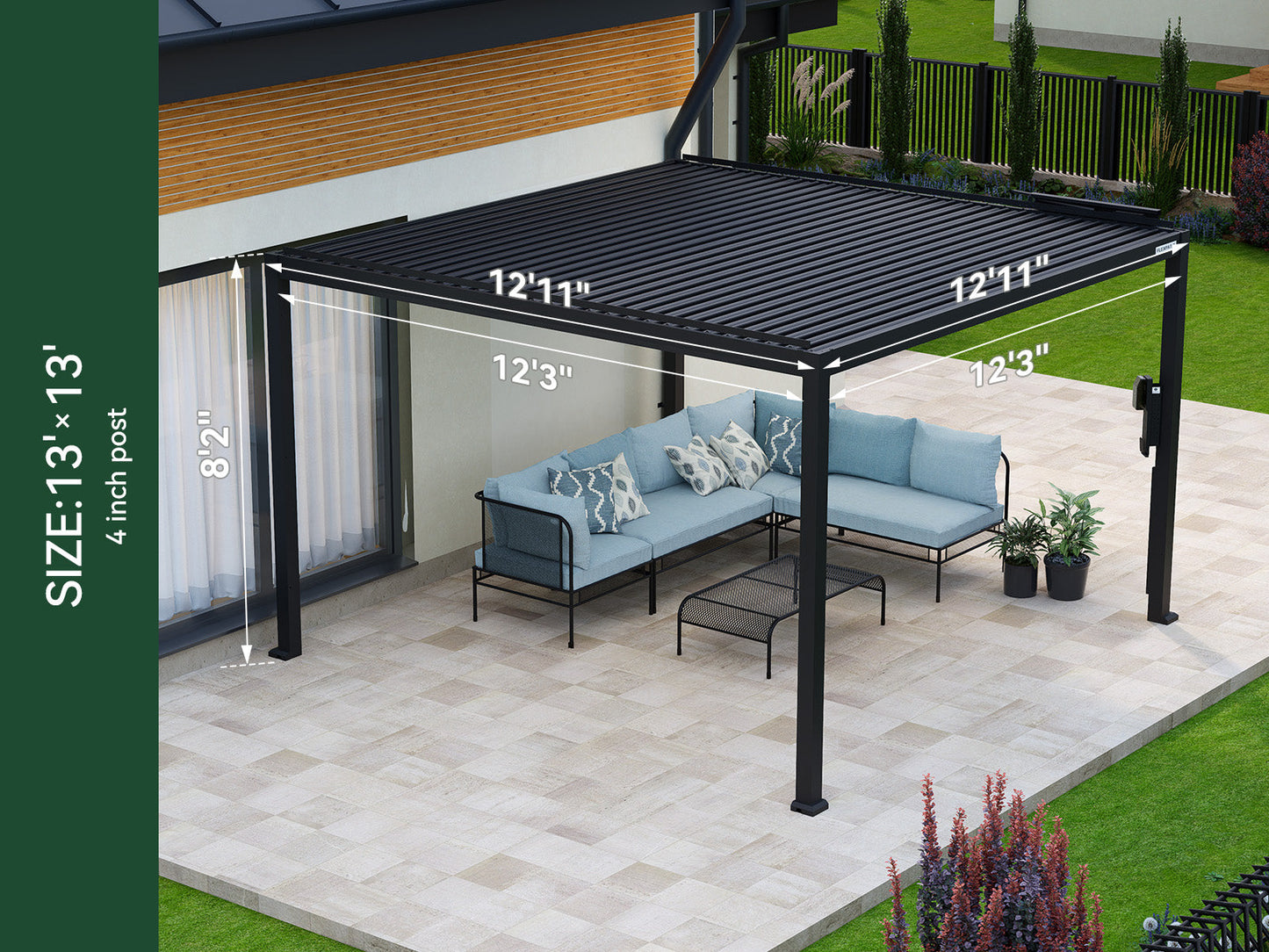 FlexPatio POWER+ and POWER+ PRO Motorized Pergolas