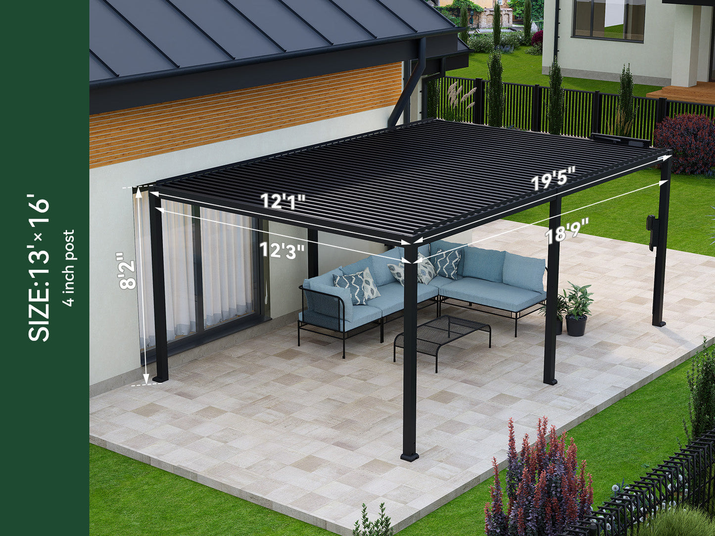 FlexPatio POWER+ and POWER+ PRO Motorized Pergolas