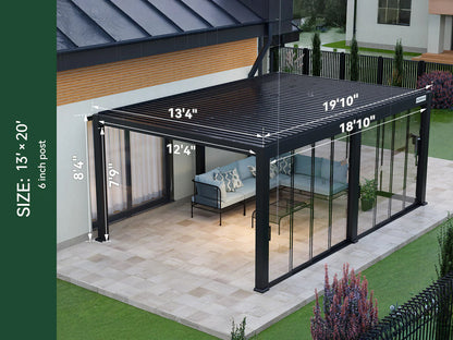 FlexPatio POWER+ and POWER+ PRO Motorized Pergolas