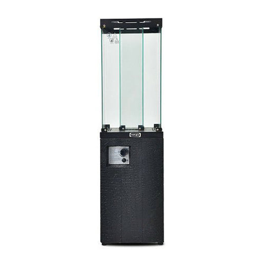 41K BTU Outdoor Propane Gas Patio Heater with Lockable Wheels