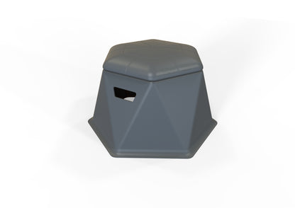 Twisted Hex Stool