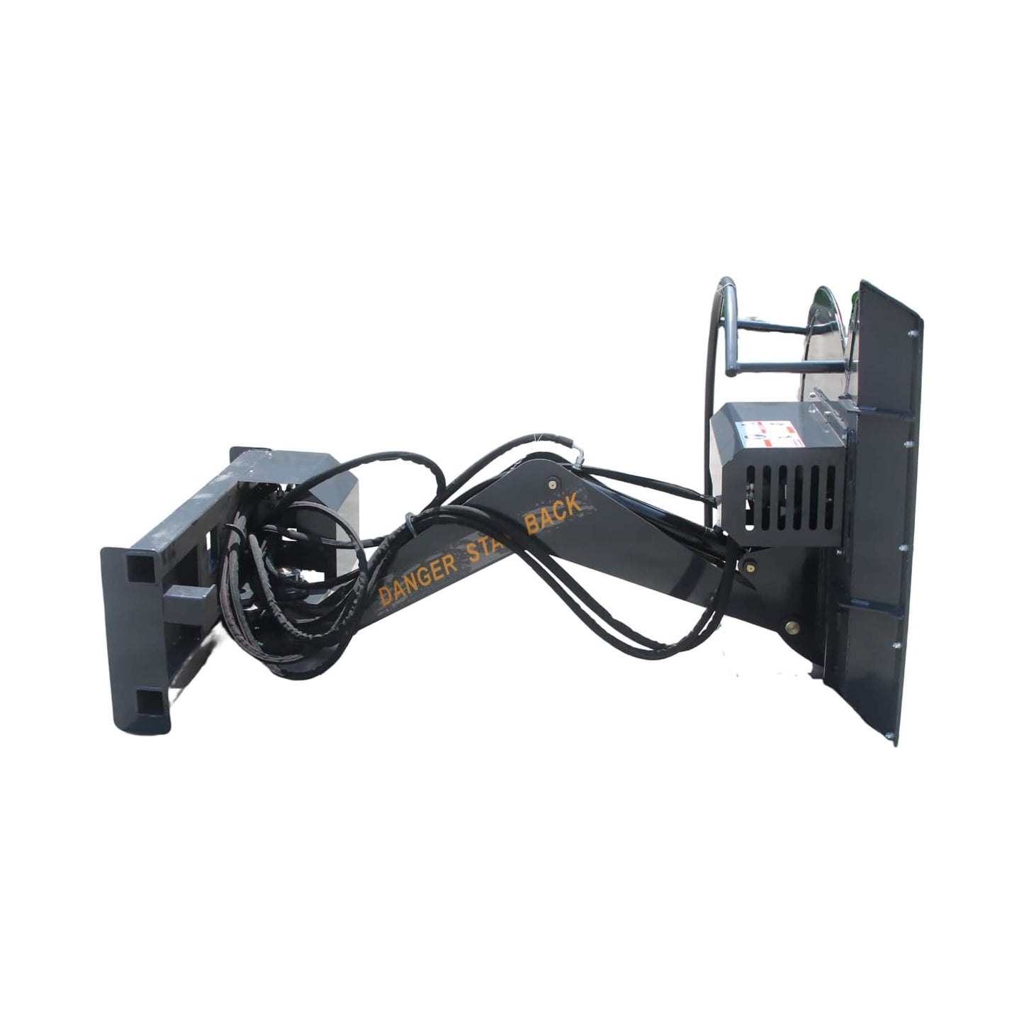 Heavy-Duty 42-Inch Articulating Brush Cutter Universal Skid Steer Attachment