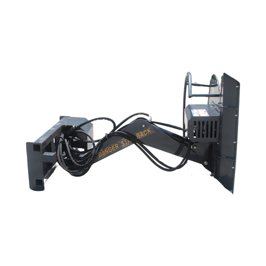 Heavy-Duty 42-Inch Articulating Brush Cutter Universal Skid Steer Attachment