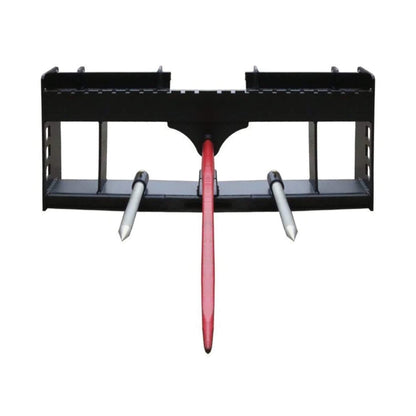 42-Inch Heavy-Duty Pallet Forks Hay Spear Skid Steer Attachment with Quick Attach