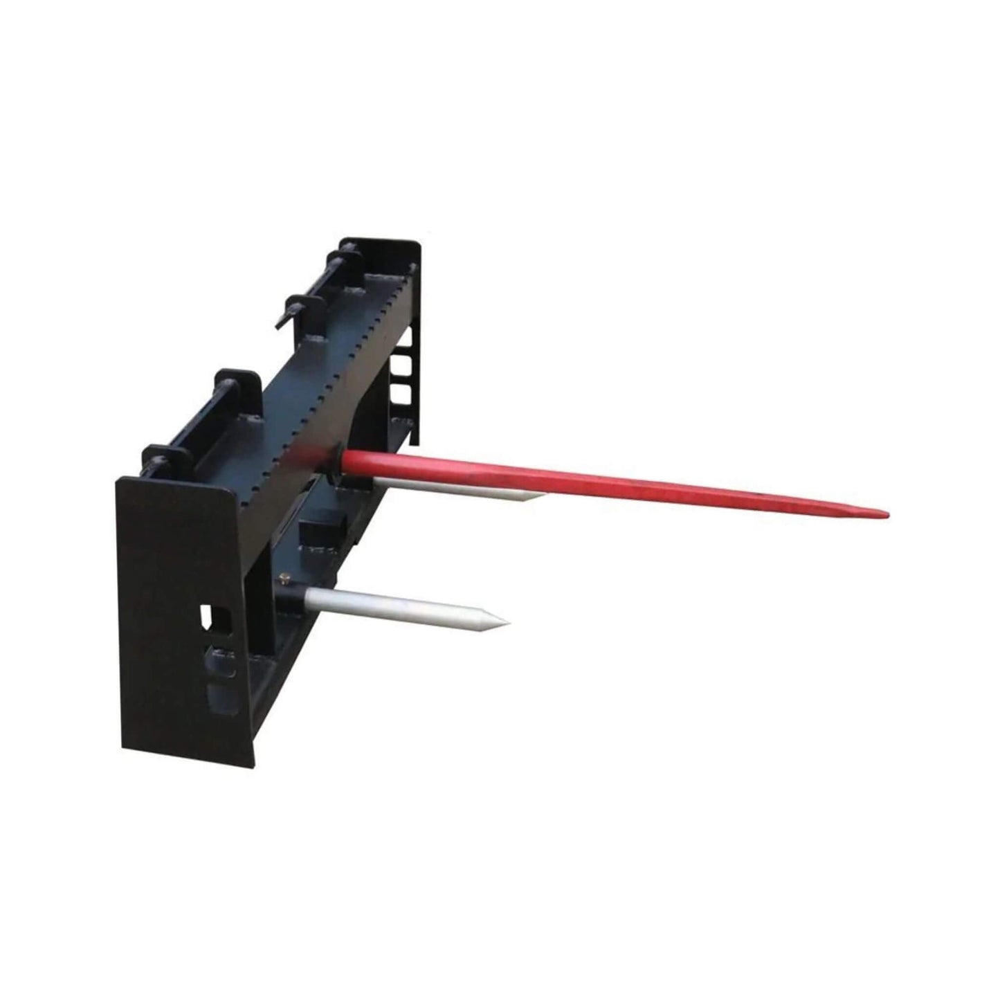 42-Inch Heavy-Duty Pallet Forks Hay Spear Skid Steer Attachment with Quick Attach