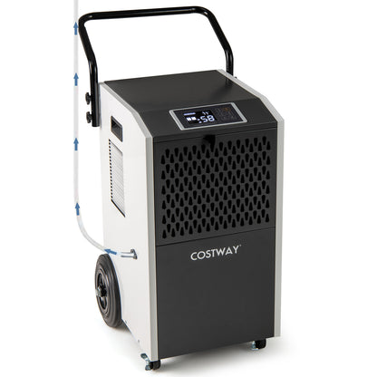 154 Pints Commercial Dehumidifier with Pump and Drain Hoses