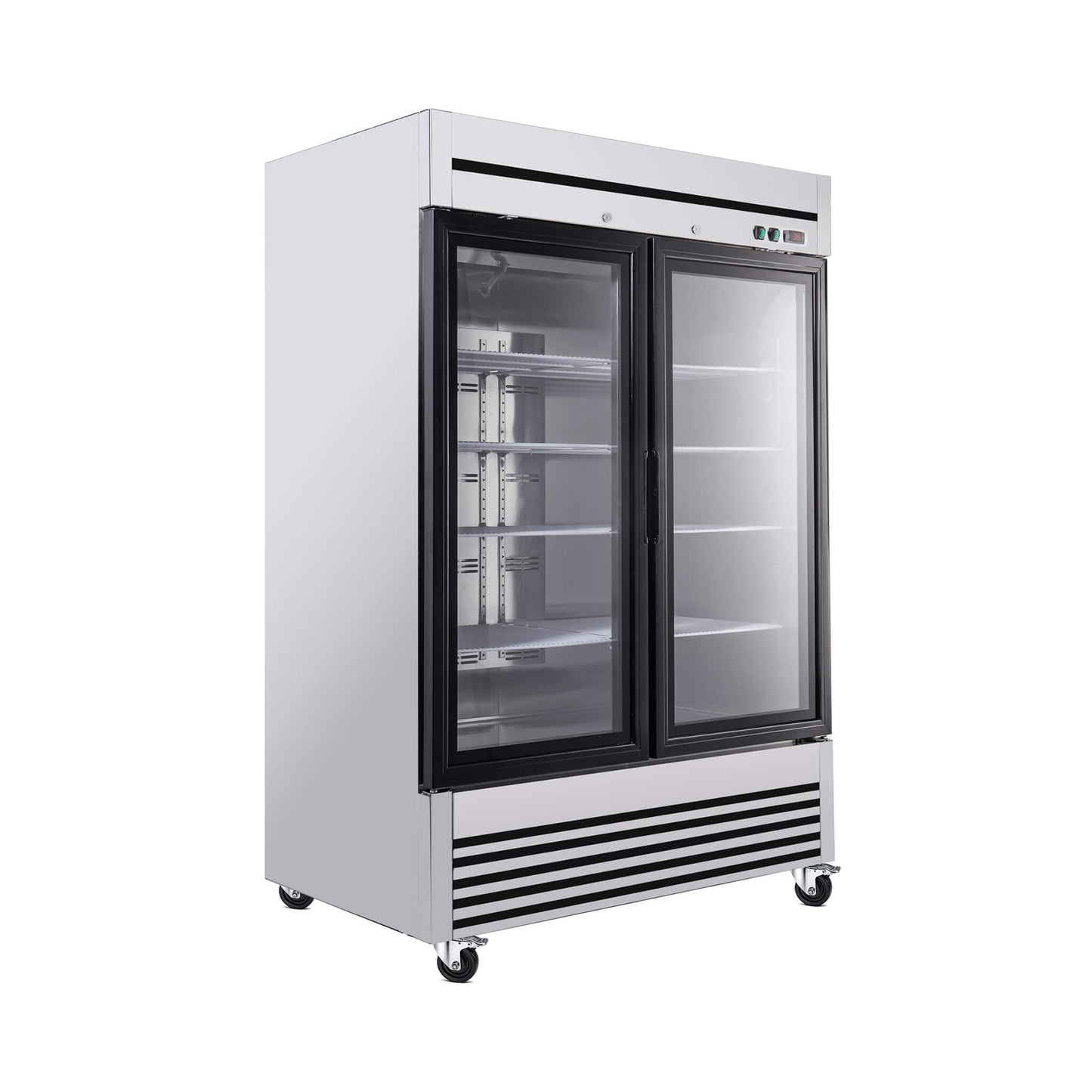49-Inch Upright Commercial Reach-In Display Refrigerator