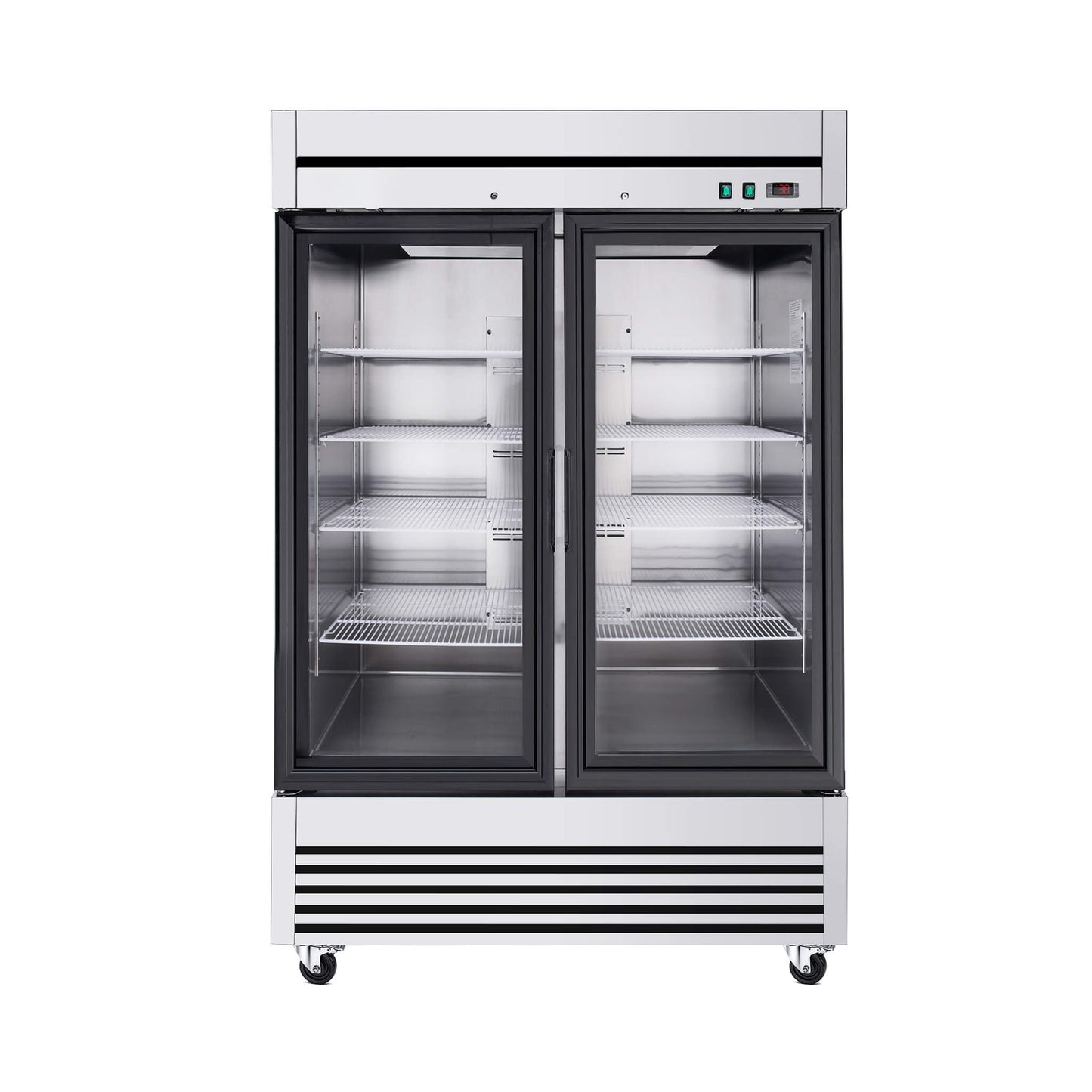 49-Inch Upright Commercial Reach-In Display Refrigerator
