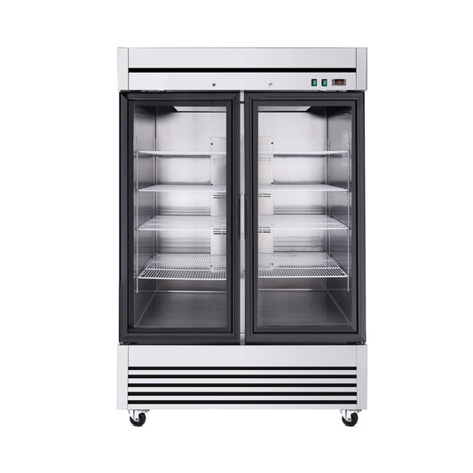 49-Inch Upright Commercial Reach-In Display Refrigerator