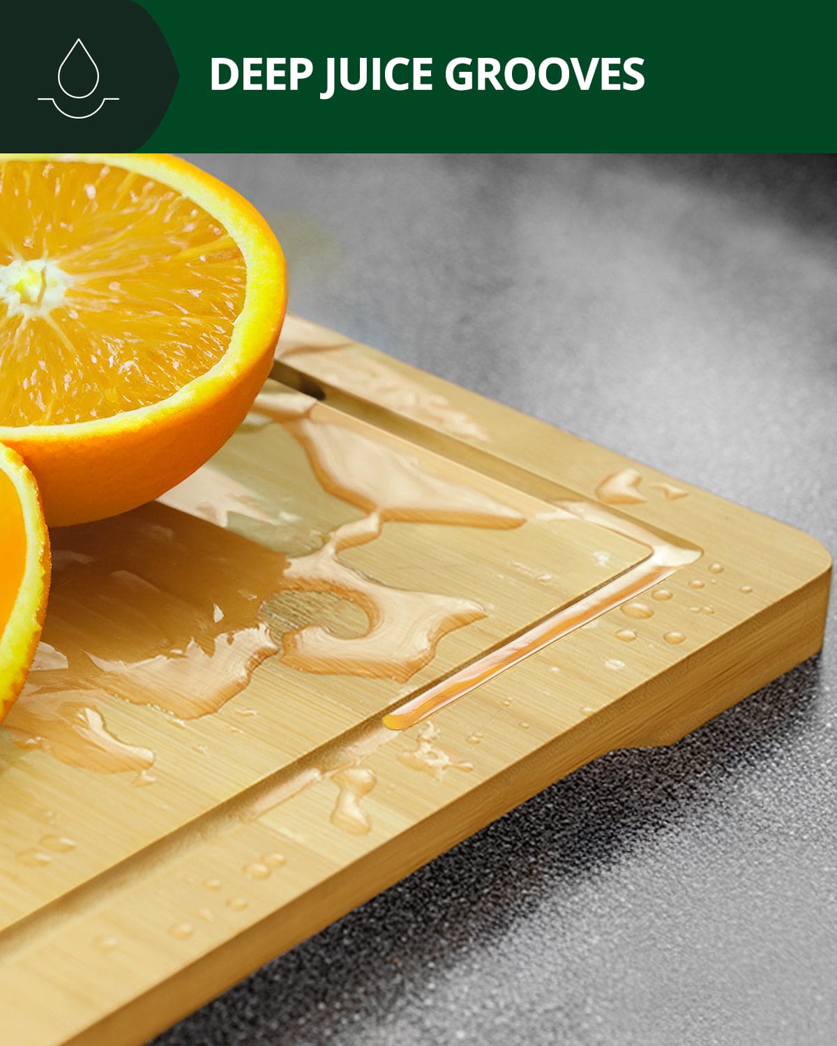 Cutting Board Set of 2, Bamboo