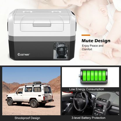 48 Quart Portable Electric Car Camping Cooler