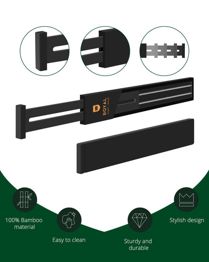 Drawer Dividers 22”, Black