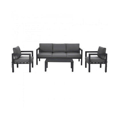 Premium Outdoor Aluminum Furniture Set For Backyard & Poolside 4PCS