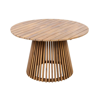 Alora Premium 5-Piece Acacia Wooden Outdoor Furniture Patio Set With Dining Chairs And Table