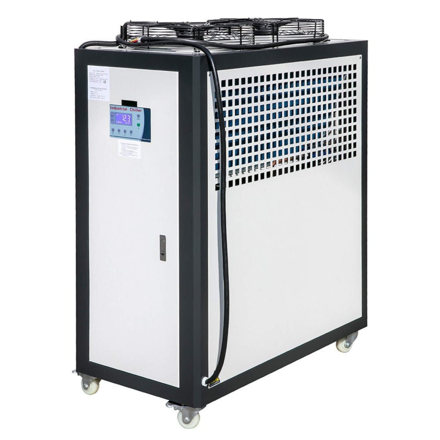 Smart Air-Cooled SS Industrial Water Chiller With LCD Display