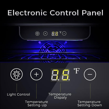 5.1 CU. FT. Wine Cooler Mini Fridge Refrigerator W58145B