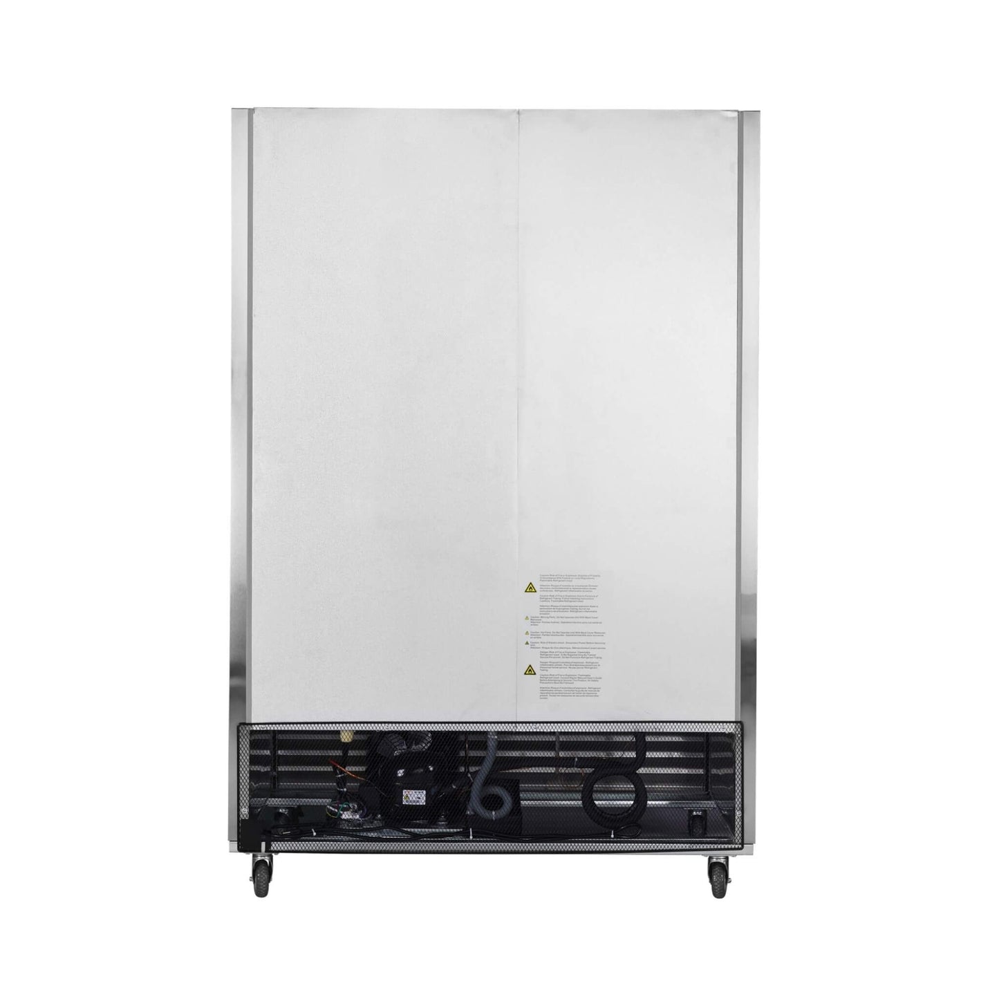 54-Inch 42.2 Cu.Ft Commercial Stainless Steel 2-Section Upright Reach-In Freezer