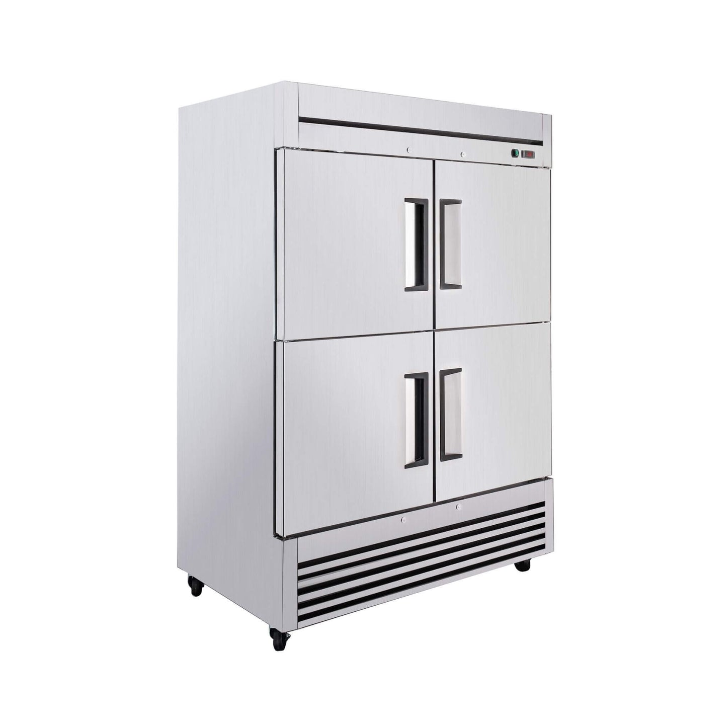 54-Inch 49 Cu.Ft Commercial 6-Shelves Stainless Steel Reach-In Freezer