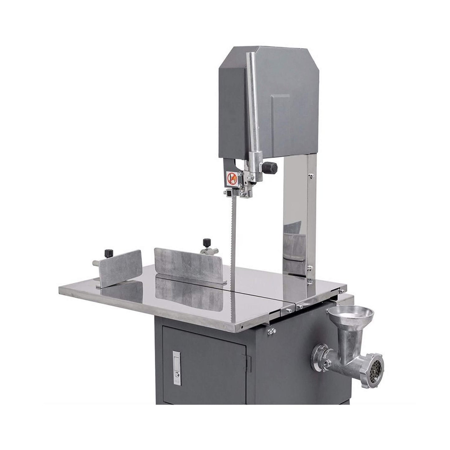 550W Heavy-Duty Standing Bone Meat Cutting Band Saw Machine 58-Inch