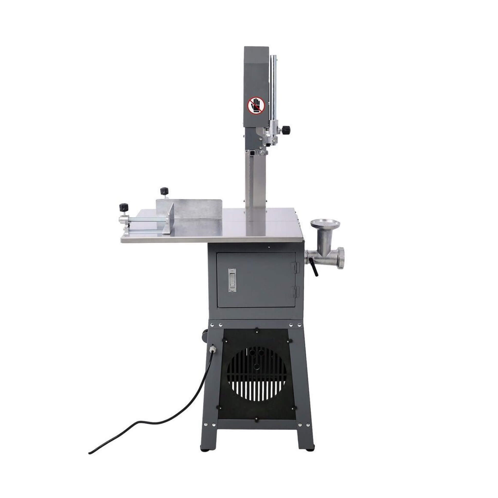 550W Heavy-Duty Standing Bone Meat Cutting Band Saw Machine 58-Inch ...