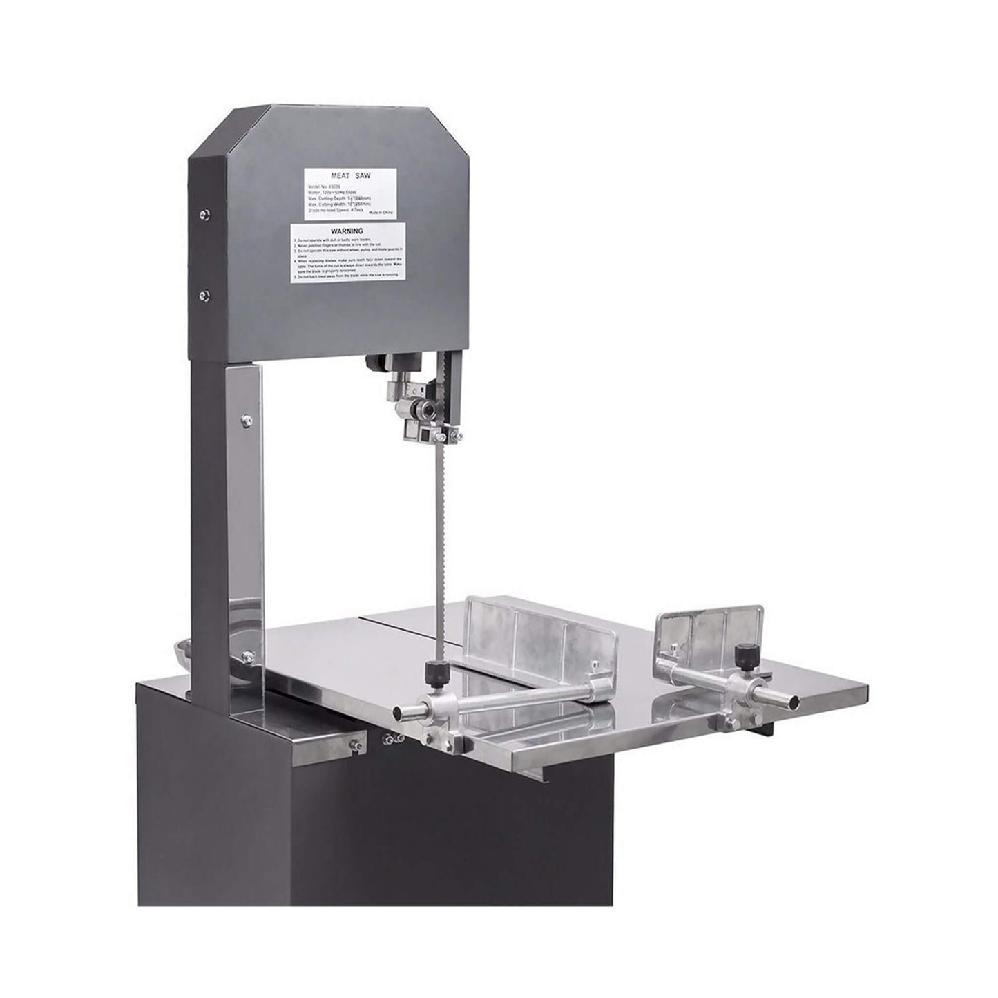 550W Heavy-Duty Standing Bone Meat Cutting Band Saw Machine 58-Inch
