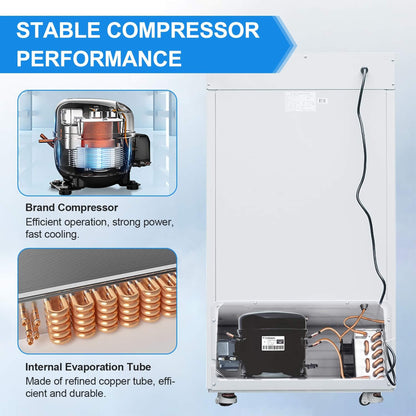58L Ultra-Low Temperature Laboratory Freezer with Precision Cooling