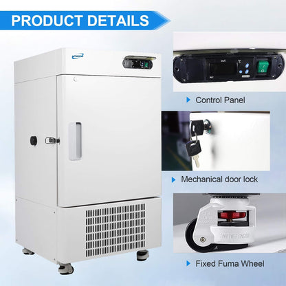 58L Ultra-Low Temperature Laboratory Freezer with Precision Cooling