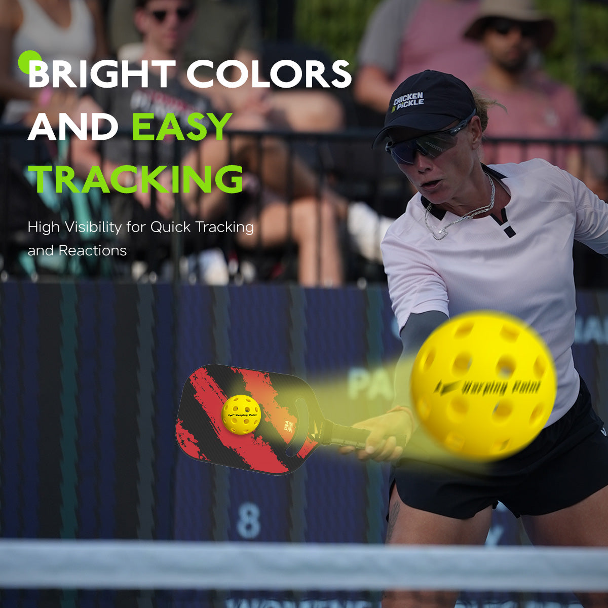 PRACTICE PICKLEBALLS - OUTDOOR - 4 PACK