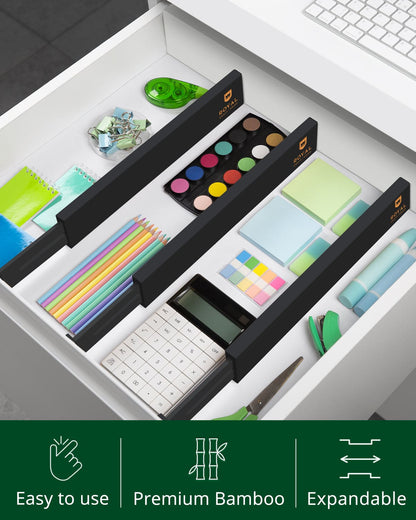 Drawer Dividers 22”, Black