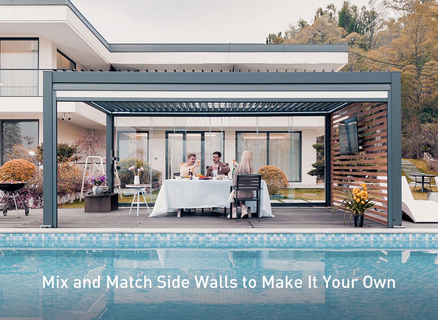FlexPatio POWER+ Gen 2 Motorized Pergola
