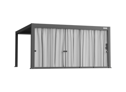 Curtain for Glass Door for FlexPatio Pergola