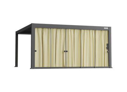 Curtain for Glass Door for FlexPatio Pergola