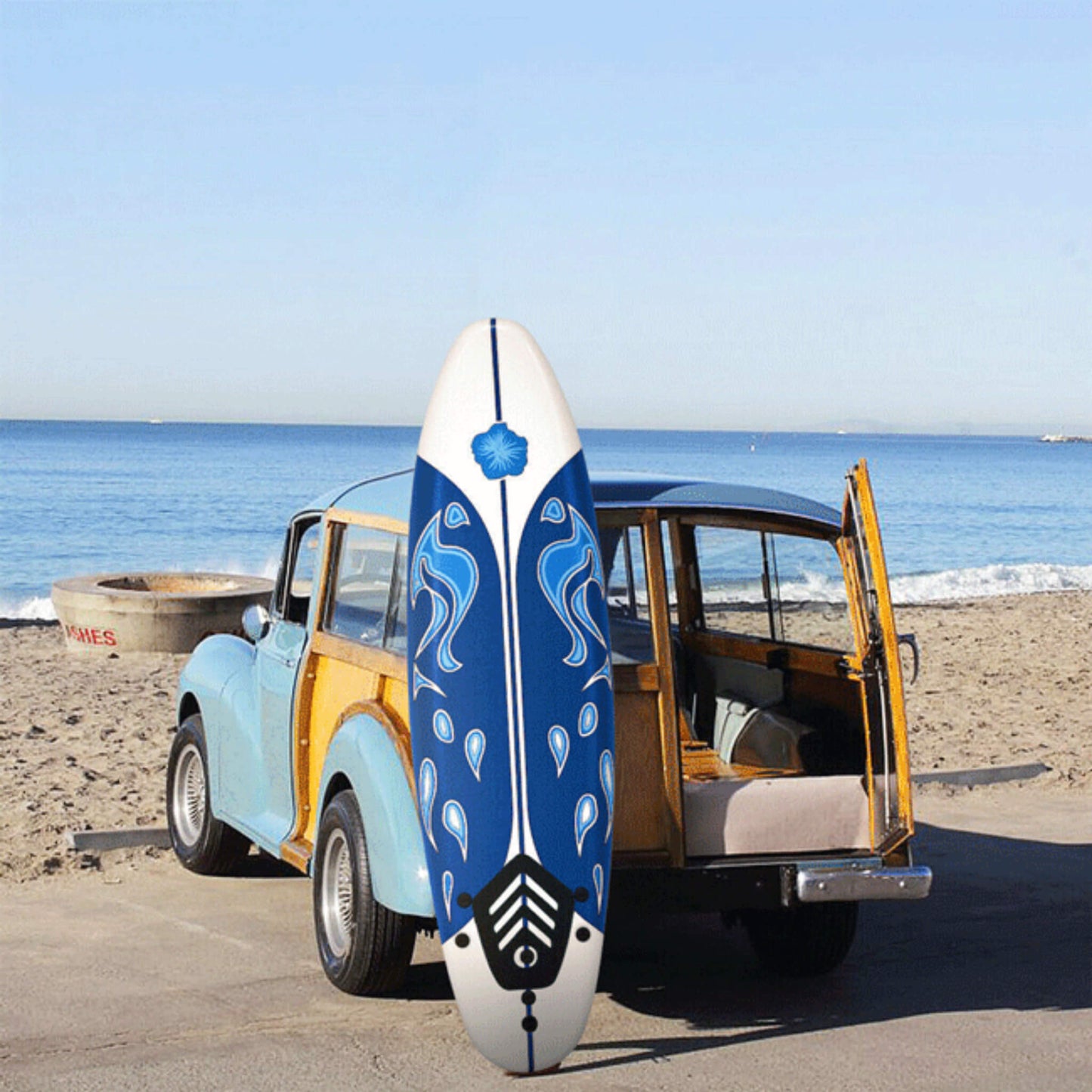 6FT Inflatable Blow Up Stand Up Paddle SUP Surfboard