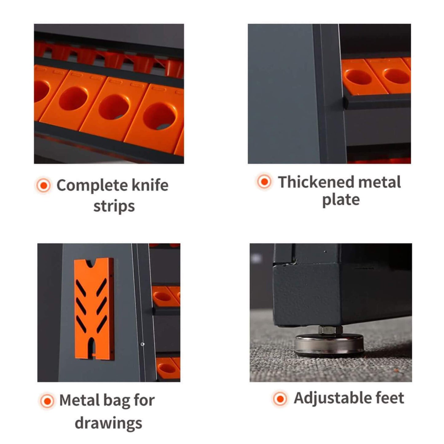 60-Inch Heavy-Duty Multifunction CNC Tool Rack Holder Organizer