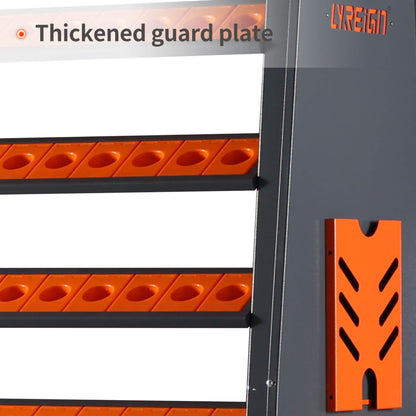 60-Inch Heavy-Duty Multifunction CNC Tool Rack Holder Organizer