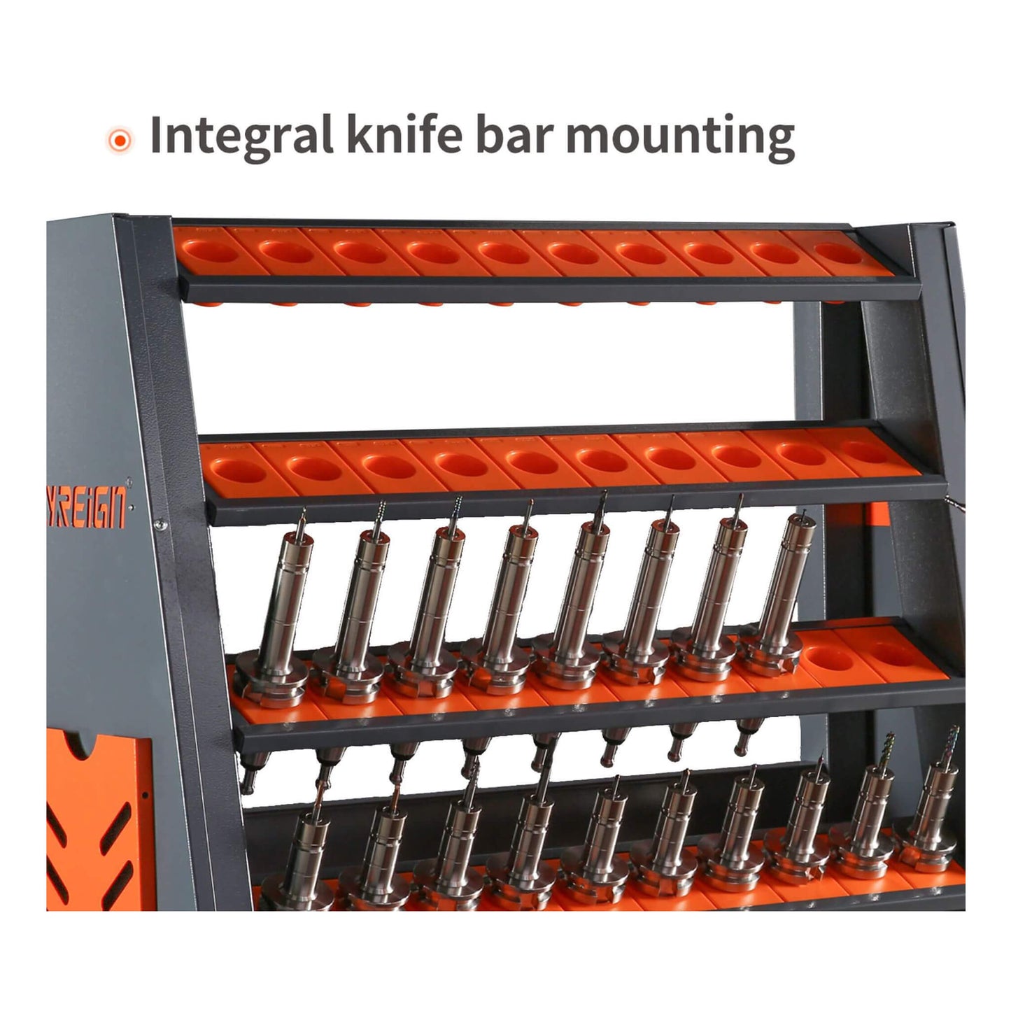 60-Inch Heavy-Duty Multifunction CNC Tool Rack Holder Organizer