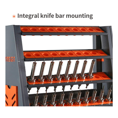 60-Inch Heavy-Duty Multifunction CNC Tool Rack Holder Organizer