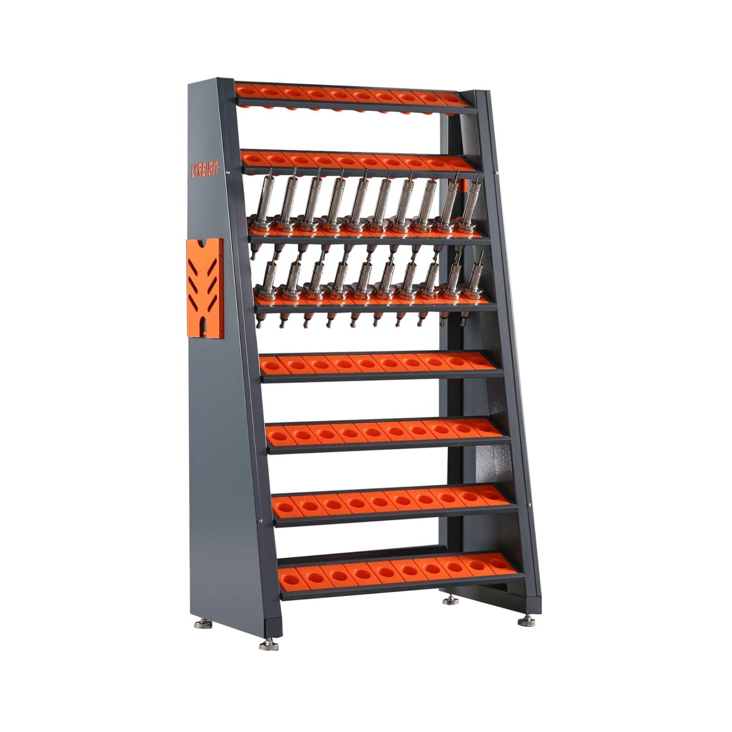 60-Inch Heavy-Duty Multifunction CNC Tool Rack Holder Organizer