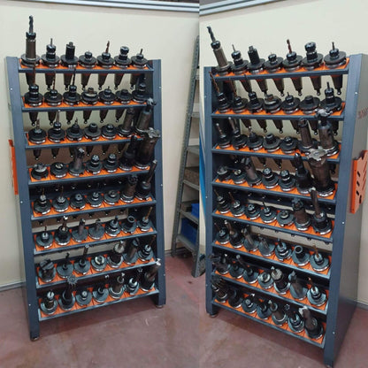 60-Inch Heavy-Duty Multifunction CNC Tool Rack Holder Organizer