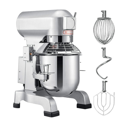 600W Commercial Dough Kneader Bakery Mixer Machine 15QT