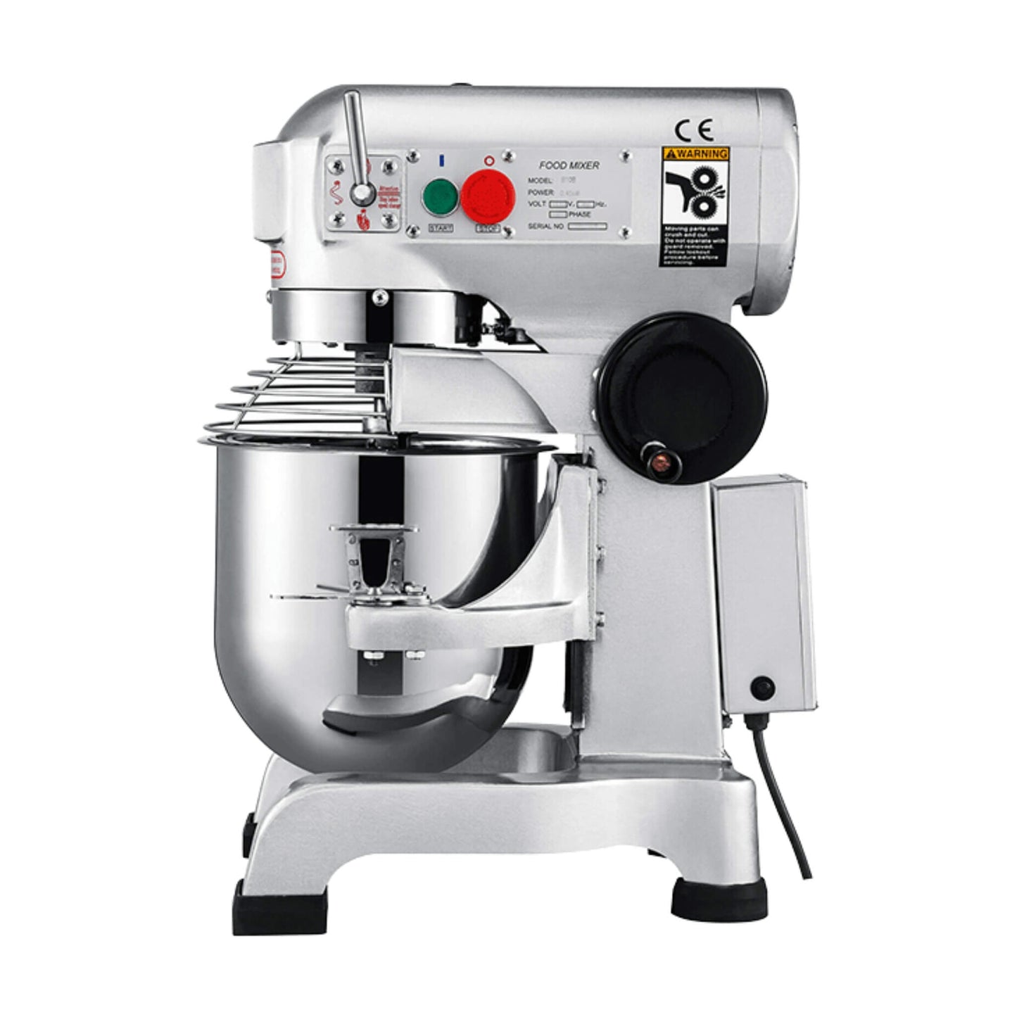 600W Commercial Dough Kneader Bakery Mixer Machine 15QT
