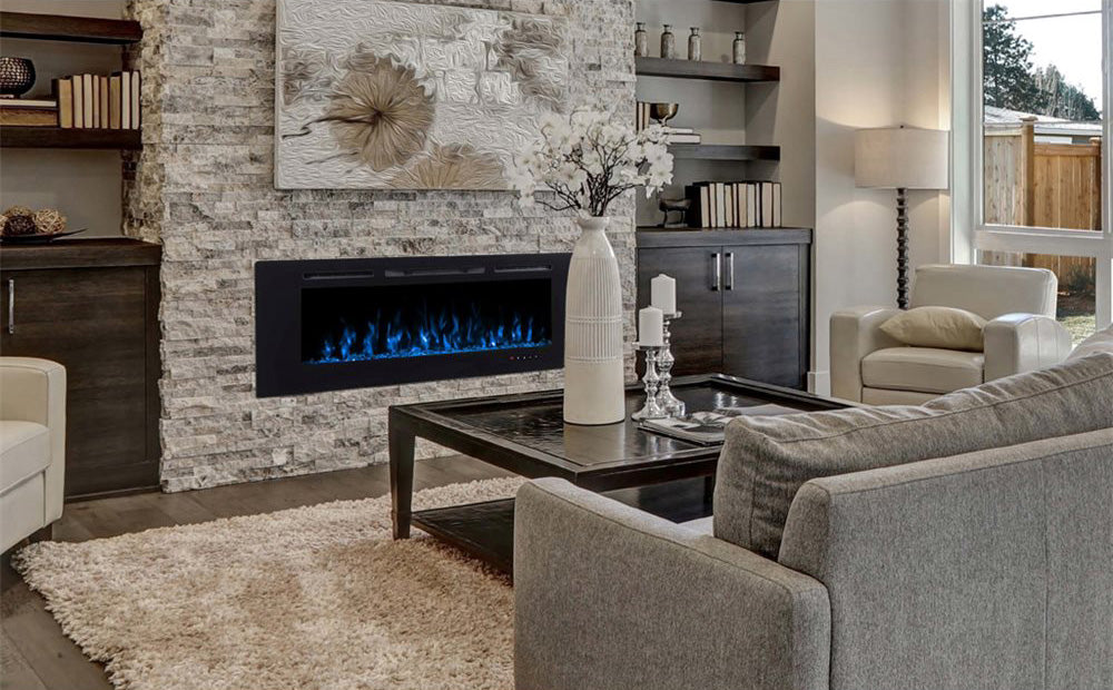 Challenger Linear LED Electric Fireplace