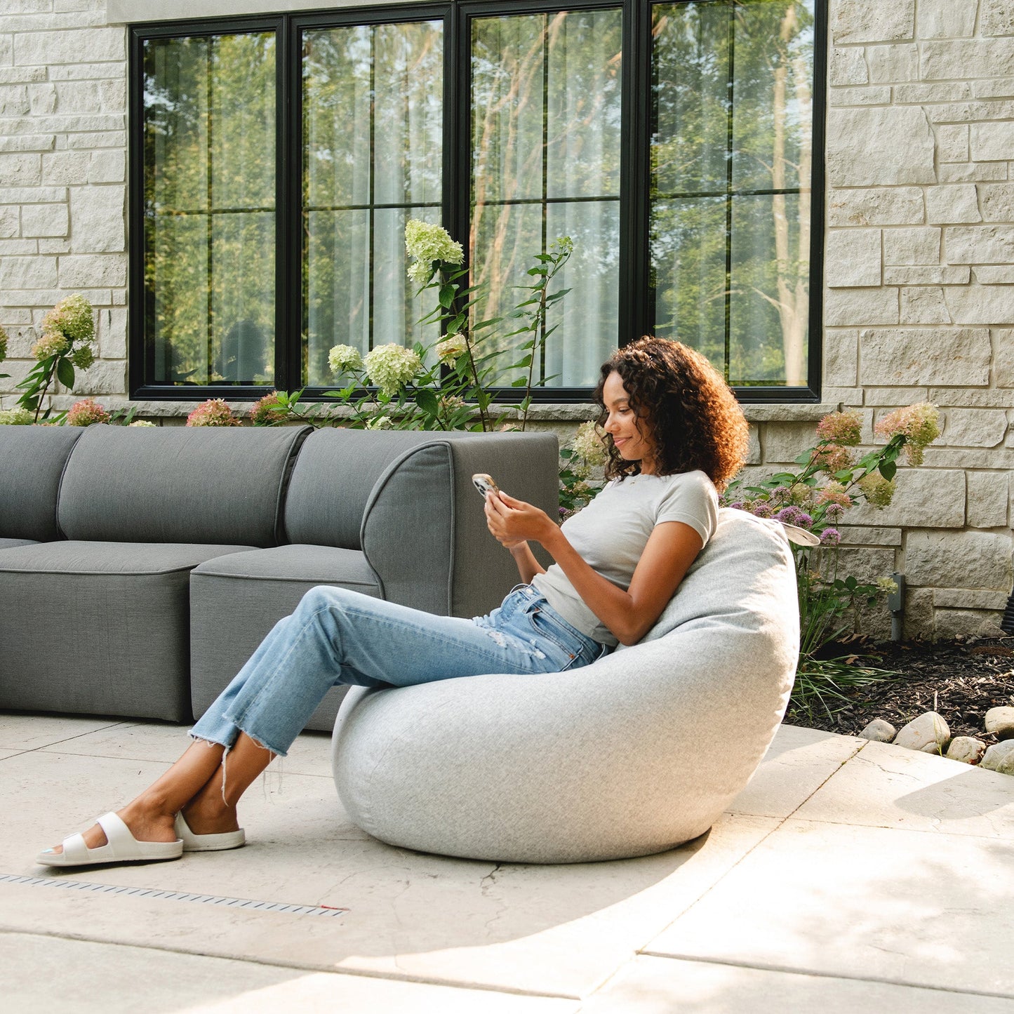 Tuffet Bean Bag Chair