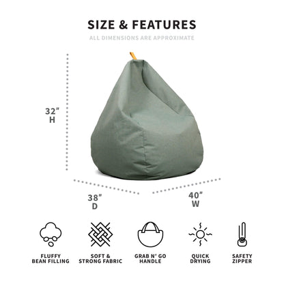 Tuft Bean Bag Chair