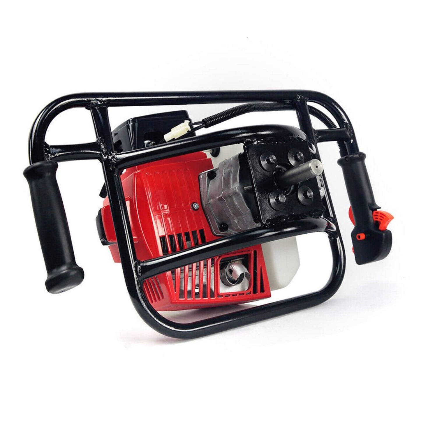 12-Inch Gasoline Powered Post Hole Digger Earth Auger Machine, 63CC
