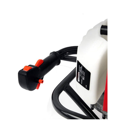 12-Inch Gasoline Powered Post Hole Digger Earth Auger Machine, 63CC
